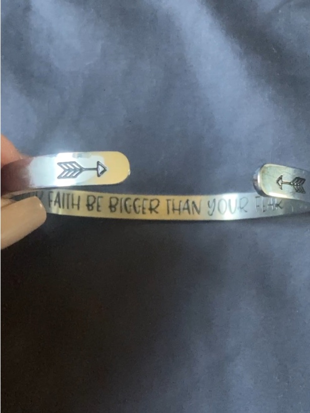 Inspirational Cuff Bracelet